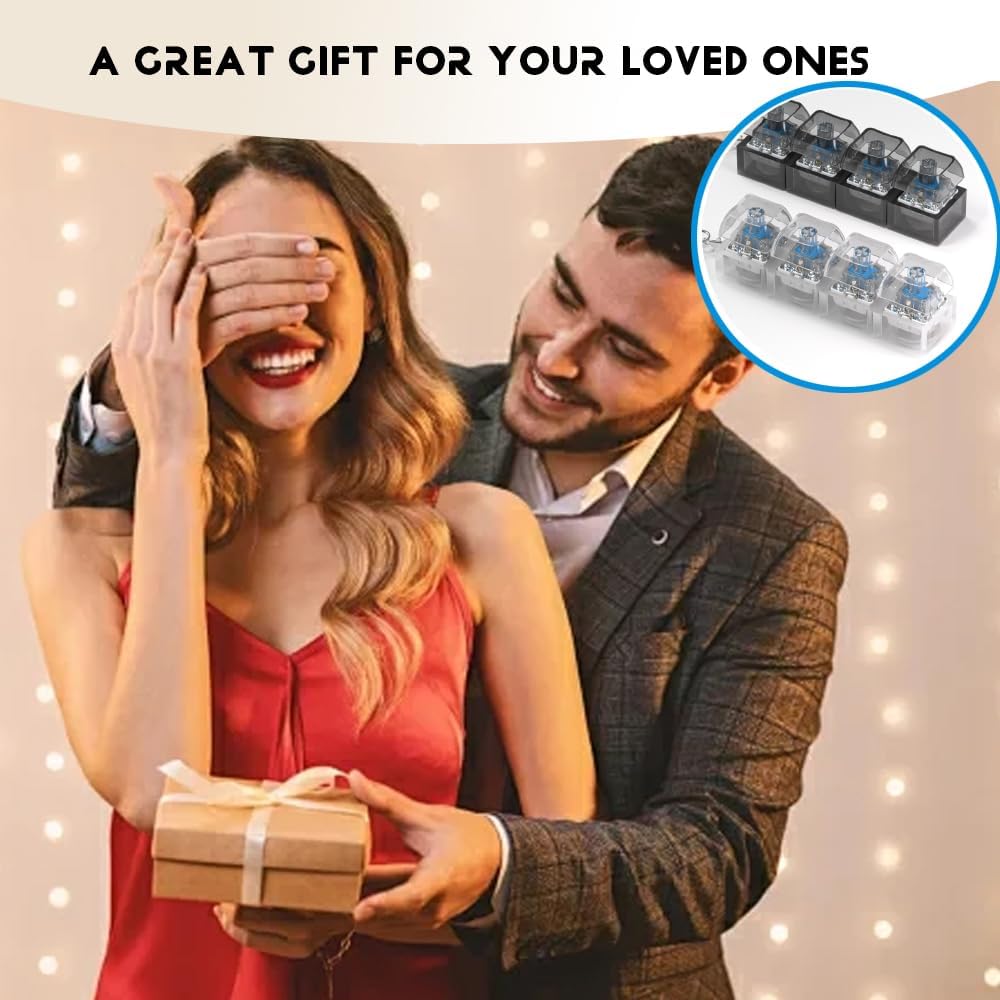 Keychain with keyboard