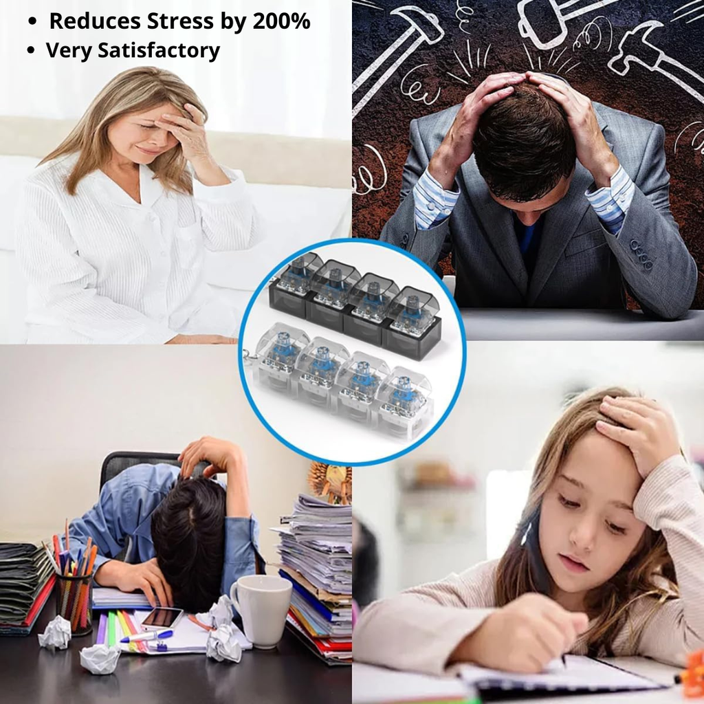 Keychain with keyboard